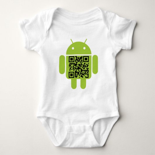 SäuglingAndroid Baby Strampler (Vorderseite)