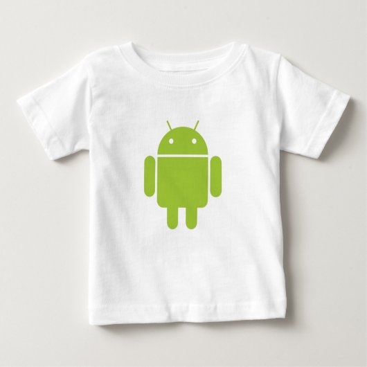 Säuglingandroid-T - Shirt (Vorderseite)