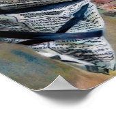 Säuglinge in der Zeitung Poster (Ecke)