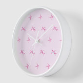 Säuglinge: Schwalben/Rosa - Uhr (Winkel)