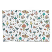 Säuglinge und Pilze Kissenbezug (Vorderseite-Links)