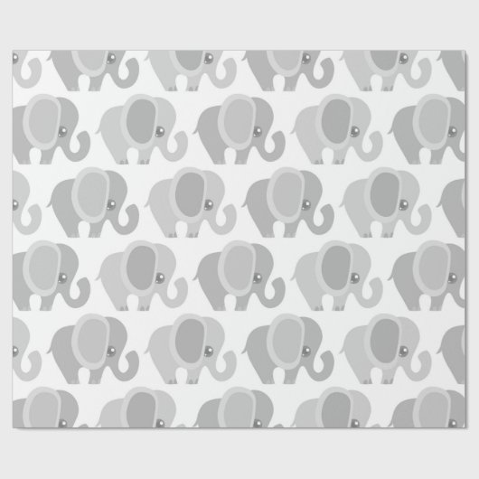 Säuglings-Baby-neutrales graues Geschenkpapier (Flach)