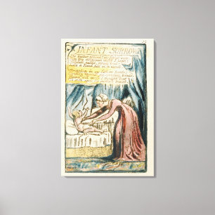 "Säuglings-Sorge", überziehen 39 (Bentley 48) 'v Leinwanddruck