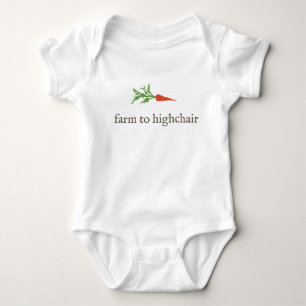Säuglings-Strampler (brauner Text) Baby Strampler