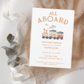 Säuglingsdusche im Freien Einladung