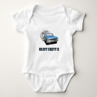 Säuglingshemd mit Chevy II Classic Car Design Baby Strampler