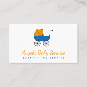 Säuglingspflege-Babysitter-Dienst Visitenkarte