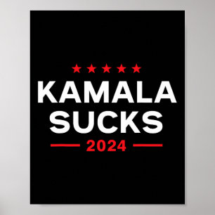 Saugt 2024 Anti Kamala Harris  Poster
