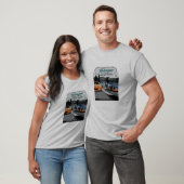 Saugus Speedway Oldtimer-Rennwagen T-Shirt (Unisex)