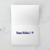 Saugy Weihnachtskarten Feiertagskarte (Innenseite)