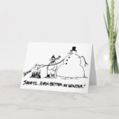 Saugy Weihnachtskarten Feiertagskarte (Vorderseite)