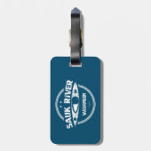 Sauk River Washington Kayaking Gepäckanhänger (Rückseite vertikal)