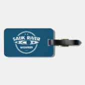 Sauk River Washington Kayaking Gepäckanhänger (Rückseite horizontal)