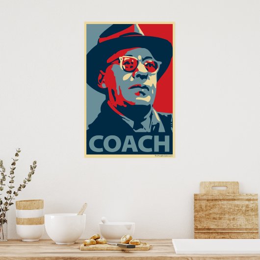 Saul Alinsky - Coach: OHP Poster (Küche)