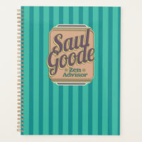 Saul Goode Zen Advisor Aqua Stripes BG