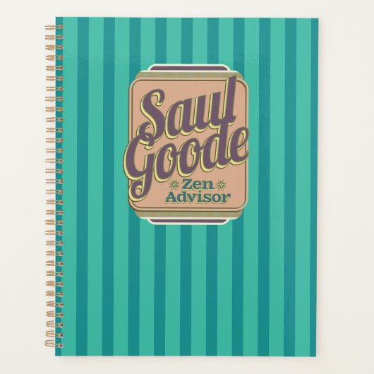 Saul Goode Zen Advisor Aqua Stripes BG Planer (Vorderseite)