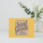 Saul Goode Zen Advisor Gold BG Postkarte (Stehend Vorderseite)
