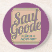 Saul Goode Zen Advisor Lila BG Getränkeuntersetzer (Vorne)