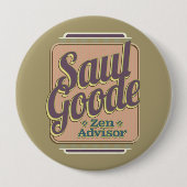 Saul Goode Zen Advisor Taupe BG Button (Vorderseite)
