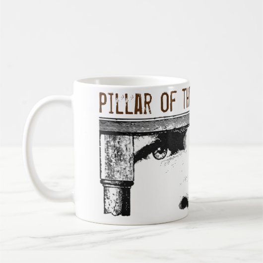 Säule der Gemeinschaft Kaffeetasse (Links)