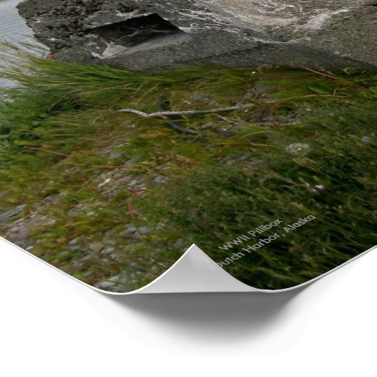 Säule des Zweiten Weltkriegs im niederländischen H Poster (Ecke)