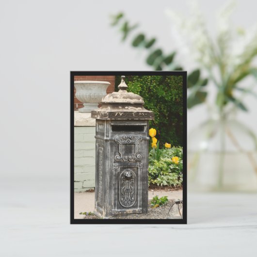 Säule Postbox Postkarte (Stehend Vorderseite)