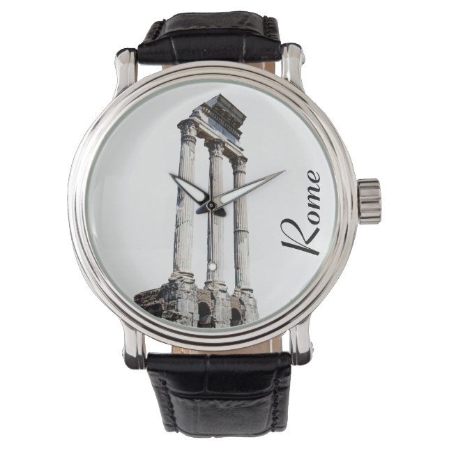 Säulen aus antiken Steinen Armbanduhr (Vorderseite)