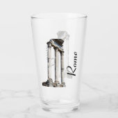Säulen aus antiken Steinen Glas (Rückseite)