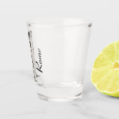 Säulen aus antiken Steinen Schnapsglas (Rechts)