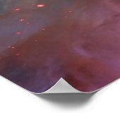 Säulen aus Staub, Orionnebel Poster (Ecke)