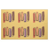 "Säulen" der Abstrakten Retro-Kunst Stoff (Fat Quarter (45,7 x 55,9 cm))