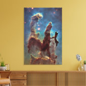 Säulen der Erschaffung großer vertikaler Leinwanddruck (Insitu (Wohnzimmer))