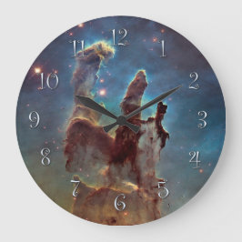 Säulen der Schaffung Große Wanduhr