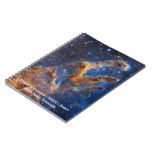 Säulen der Schaffung James Webb Weltraumteleskop Notizblock (Linke Seite)