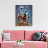 Säulen der Schaffung Leinwanddruck (Insitu (Wohnzimmer))