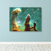 Säulen der Schaffung Leinwanddruck (Insitu (Holzboden))