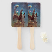 Säulen der Schöpfung, Adlernebel Hubble Space Fächer (Vorne und Hinten)