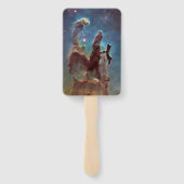 Säulen der Schöpfung, Adlernebel Hubble Space Fächer (Rückseite)