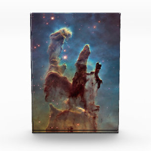 Säulen der Schöpfung, Adlernebel Hubble Space Fotoblock