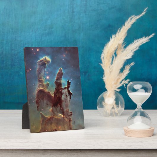 Säulen der Schöpfung, Adlernebel Hubble Space Fotoplatte (Seite)