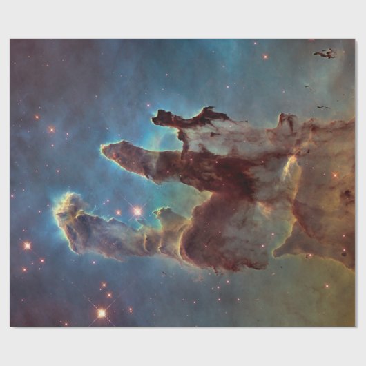 Säulen der Schöpfung, Adlernebel Hubble Space Geschenkpapier (Flach)