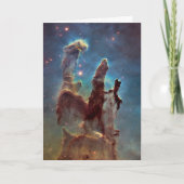 Säulen der Schöpfung, Adlernebel Hubble Space Karte (Vorderseite)