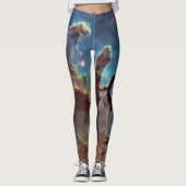 Säulen der Schöpfung, Adlernebel Hubble Space Leggings (Vorderseite)