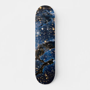 Säulen der Schöpfung Adlernebel Nahinfrarot Skateboard