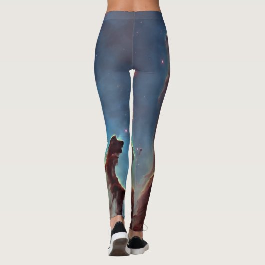 Säulen der Schöpfung aus dem Hubble-Teleskop Leggings (Rückseite)
