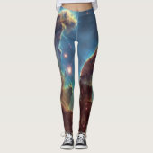 Säulen der Schöpfung aus dem Hubble-Teleskop Leggings (Vorderseite)