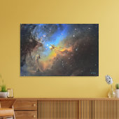 Säulen der Schöpfung - große Leinwand (Insitu (Wohnzimmer))