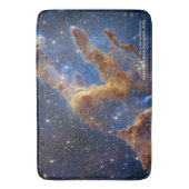 Säulen der Schöpfung James Webb Hi-Res 2022 Badematte (Vorderseite Vertikal)