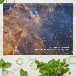 Säulen der Schöpfung James Webb Hi-Res 2022 Geschirrtuch