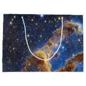 Säulen der Schöpfung James Webb Hi-Res 2022 Große Geschenktüte (Rückseite)